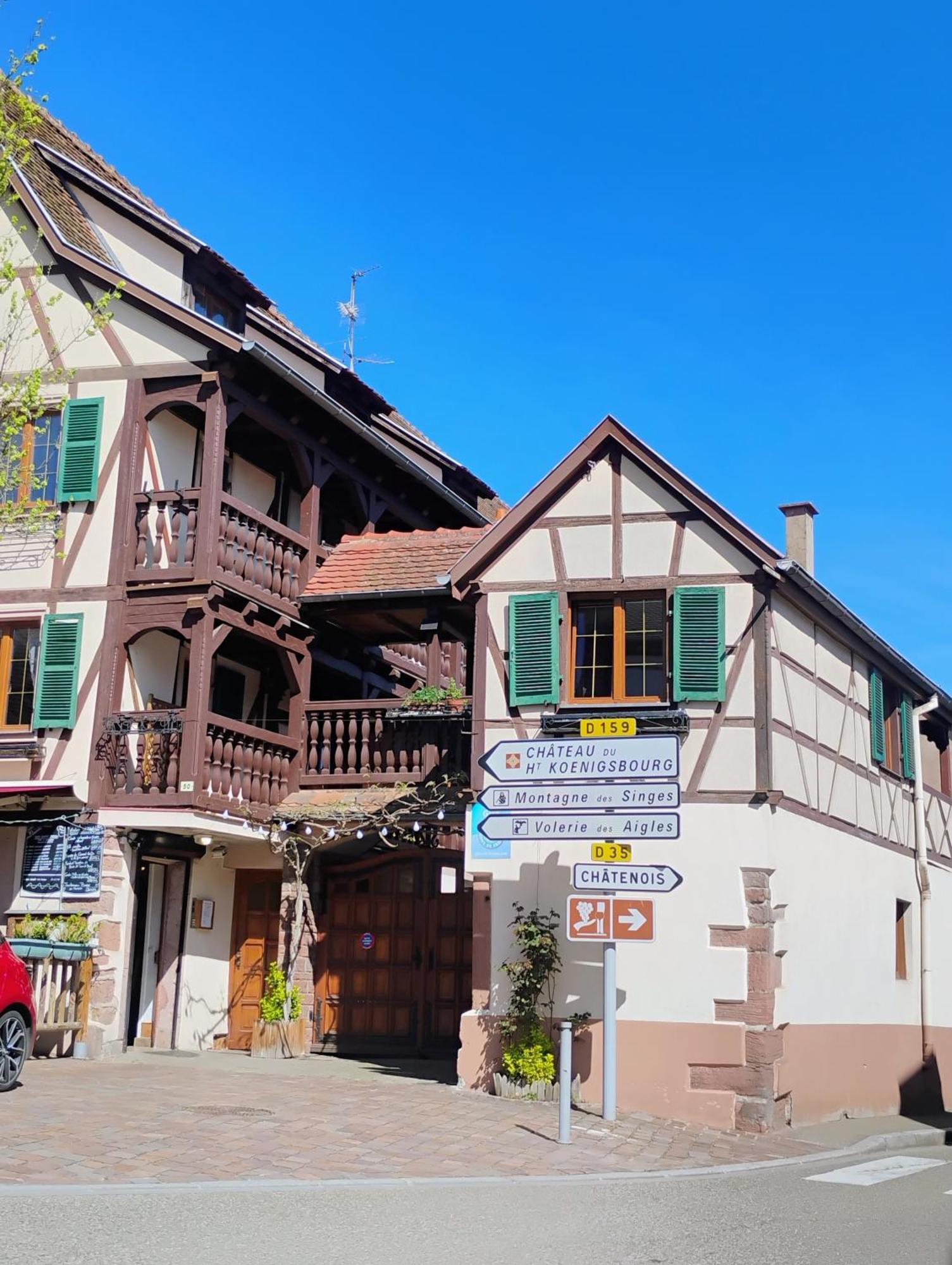 Gite Le Marronnier - Au Calme - Parking & Terrasse - Pres De Colmar Et Riquewihr - Route Des Vins ชาเตอนัวส์ ภายนอก รูปภาพ